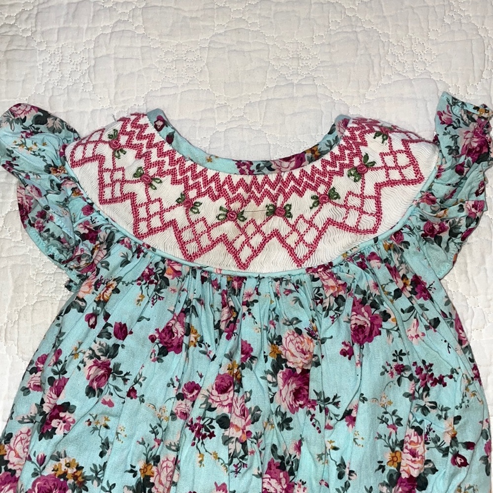 🐣EASTER Smocked bubble 🫧 by Babeeni
